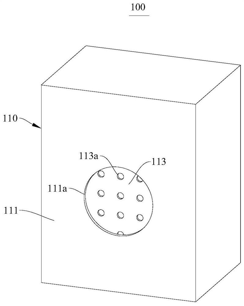 A semi-static pressure air supply device and drying equipment