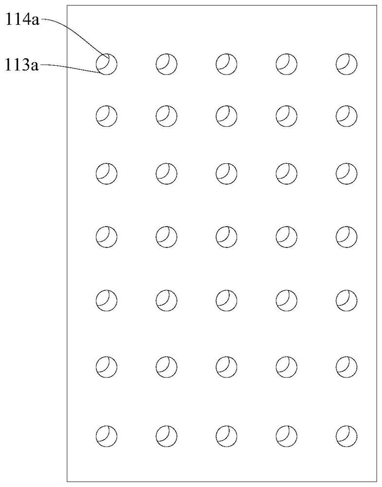 A semi-static pressure air supply device and drying equipment