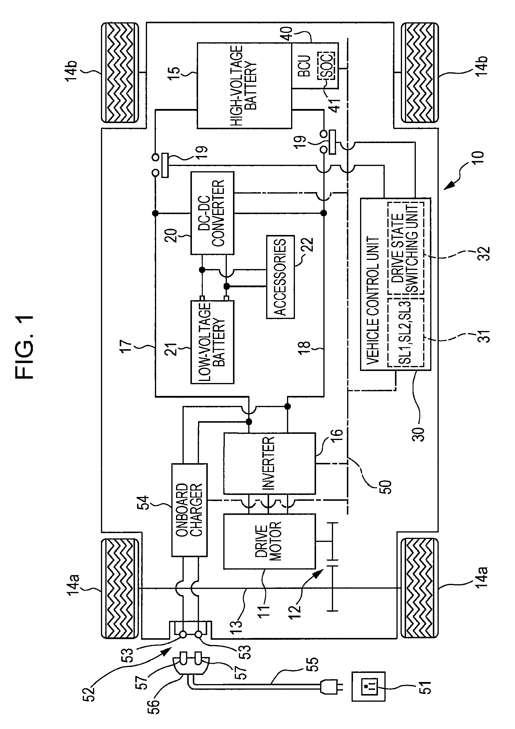 Control device for electric vehicle