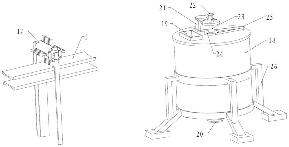 Intelligent raw material pretreatment equipment for environment-friendly hollow brick production