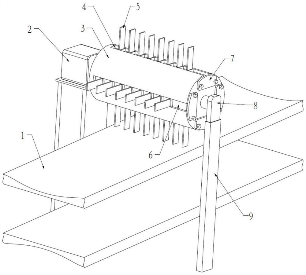 Intelligent raw material pretreatment equipment for environment-friendly hollow brick production