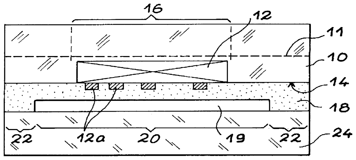 Process for selective transfer of a microstructure formed on an initial substrate to a final substrate