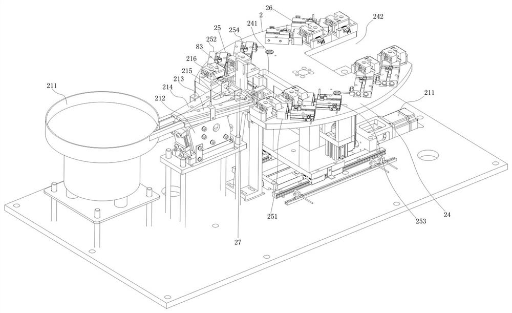 Intelligent rotating disc type in-mold component inserter