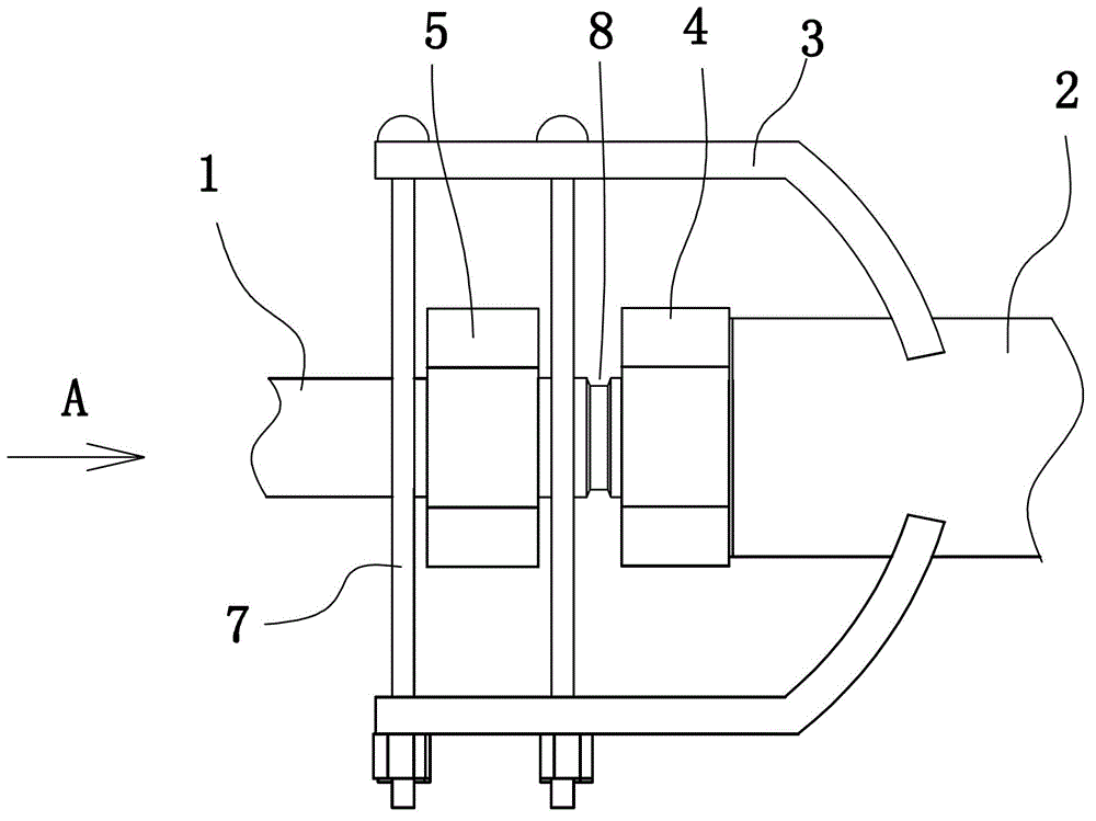 A power steering tie rod