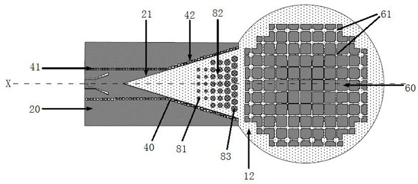 Planar Luneberg lens antenna adopting semi-open type SIW horn antenna as feed source