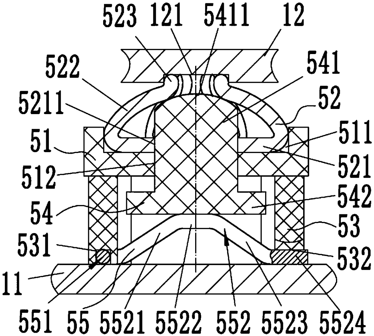 Cooling and damping sneaker