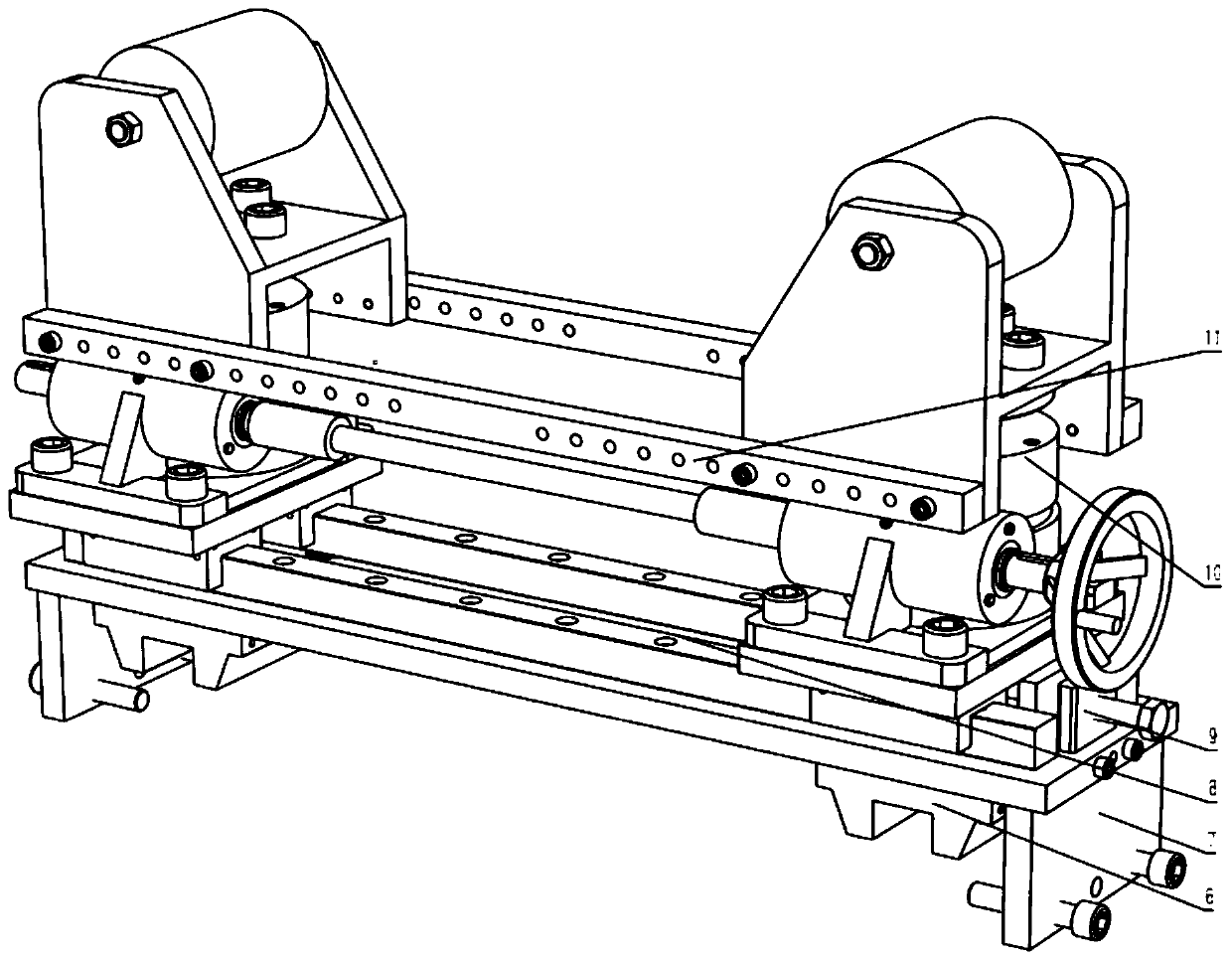 Cabin assembling and docking platform for autonomous underwater vehicle