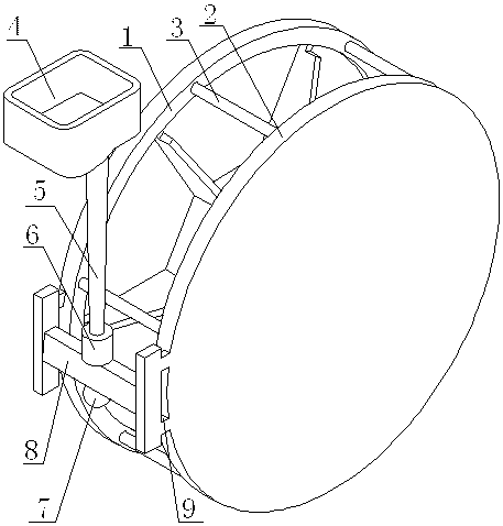 Production method of manhole cover and lost foam of casting manhole cover