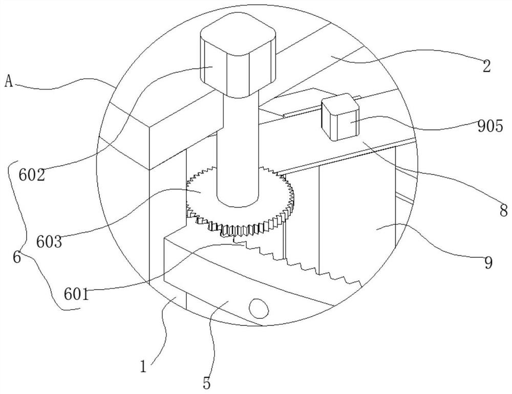 Fracturing construction device for unconventional oil and gas development