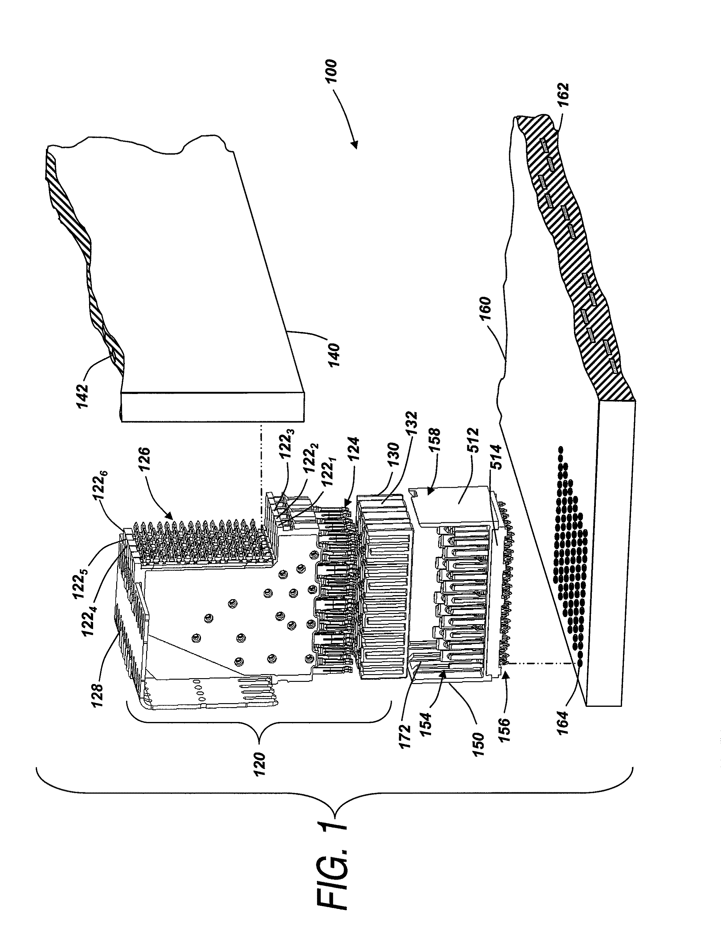 Differential electrical connector with improved skew control