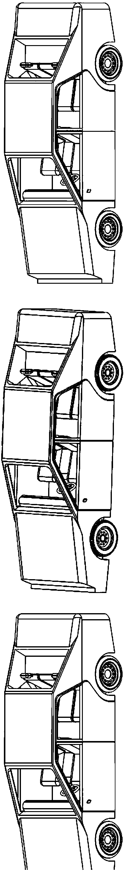 Parking auxiliary system for automatically-driven car