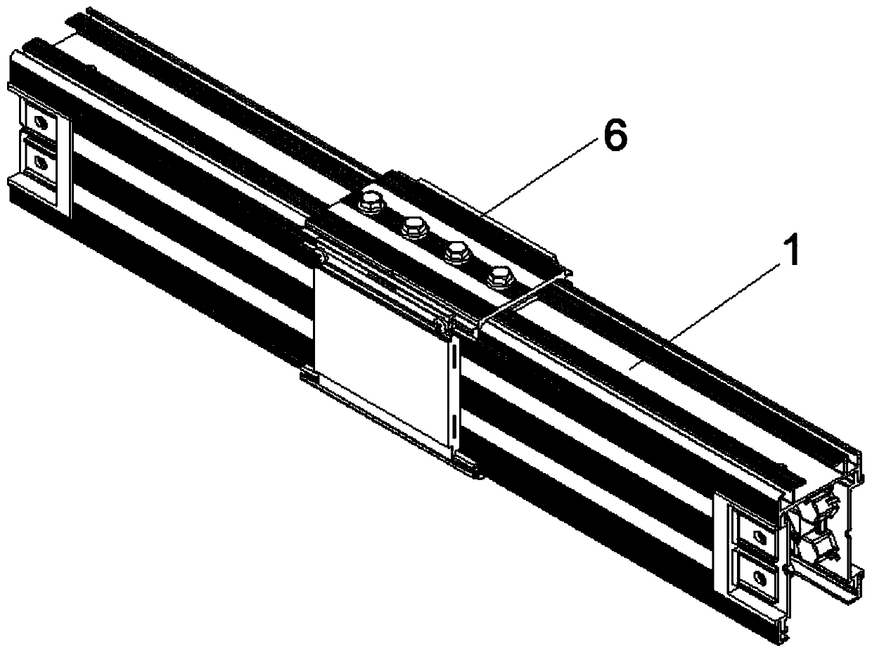 Safe energy-saving bus duct