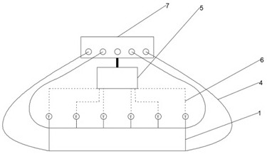 Nanometer magnetic particle hydrophilic and hydrophobic intelligent pipe and control system thereof