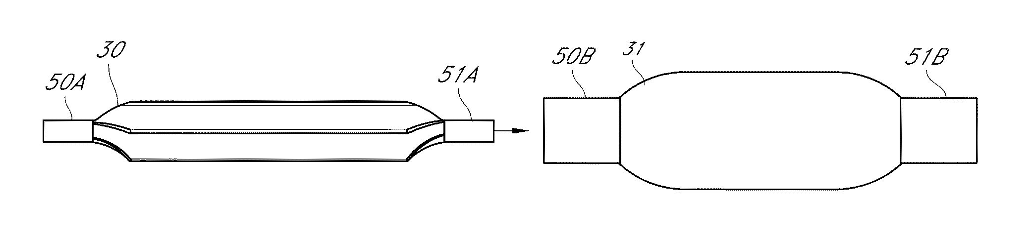 Methods of manufacturing nested balloons utilizing pressurized constrained annealing