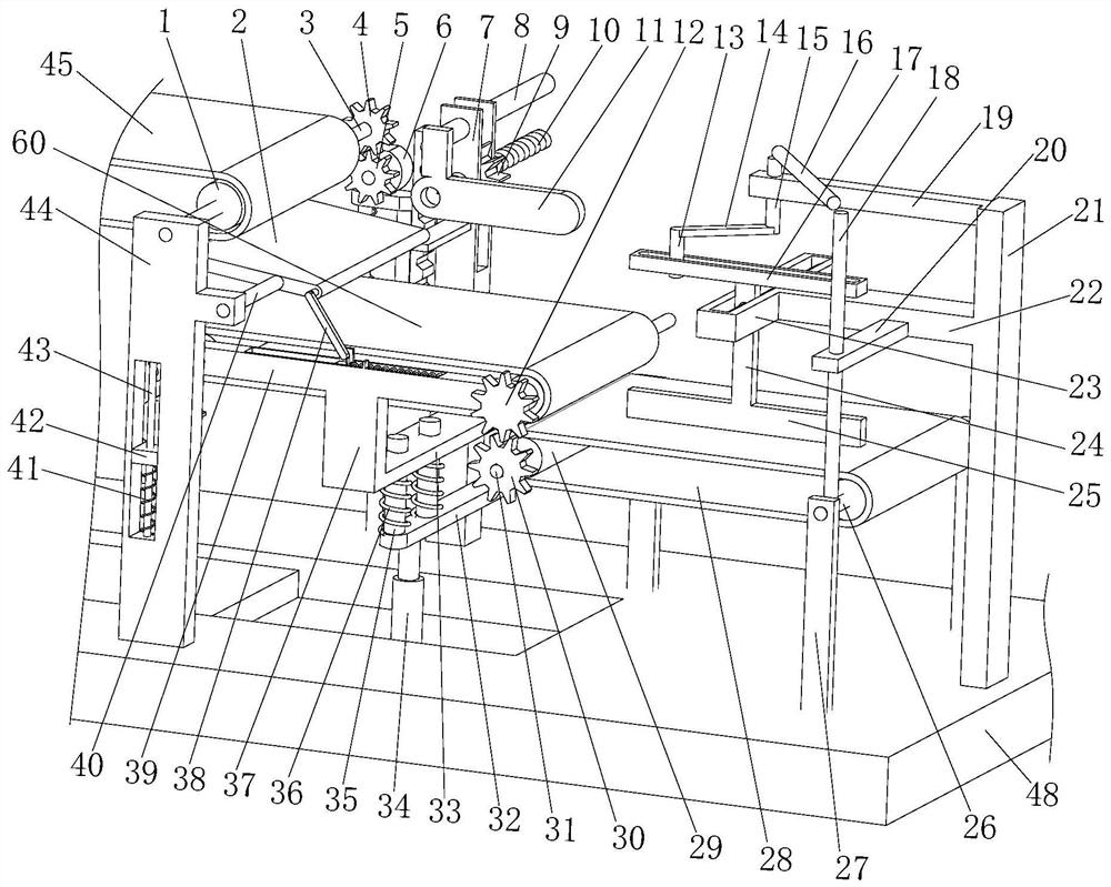 A product automatic classification storage device based on electronic storage system