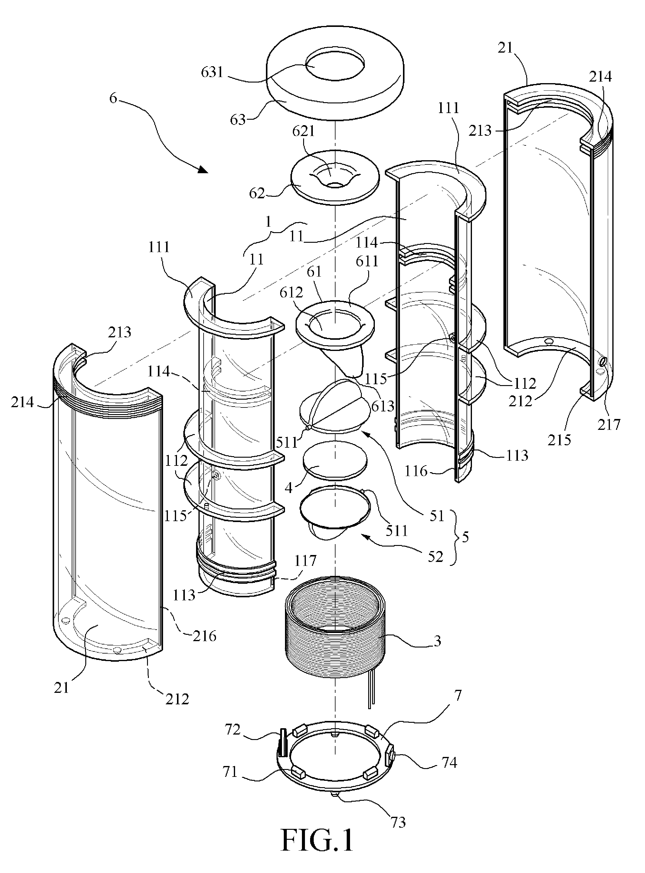 Mini-turbine driven by fluid power for electricity generation