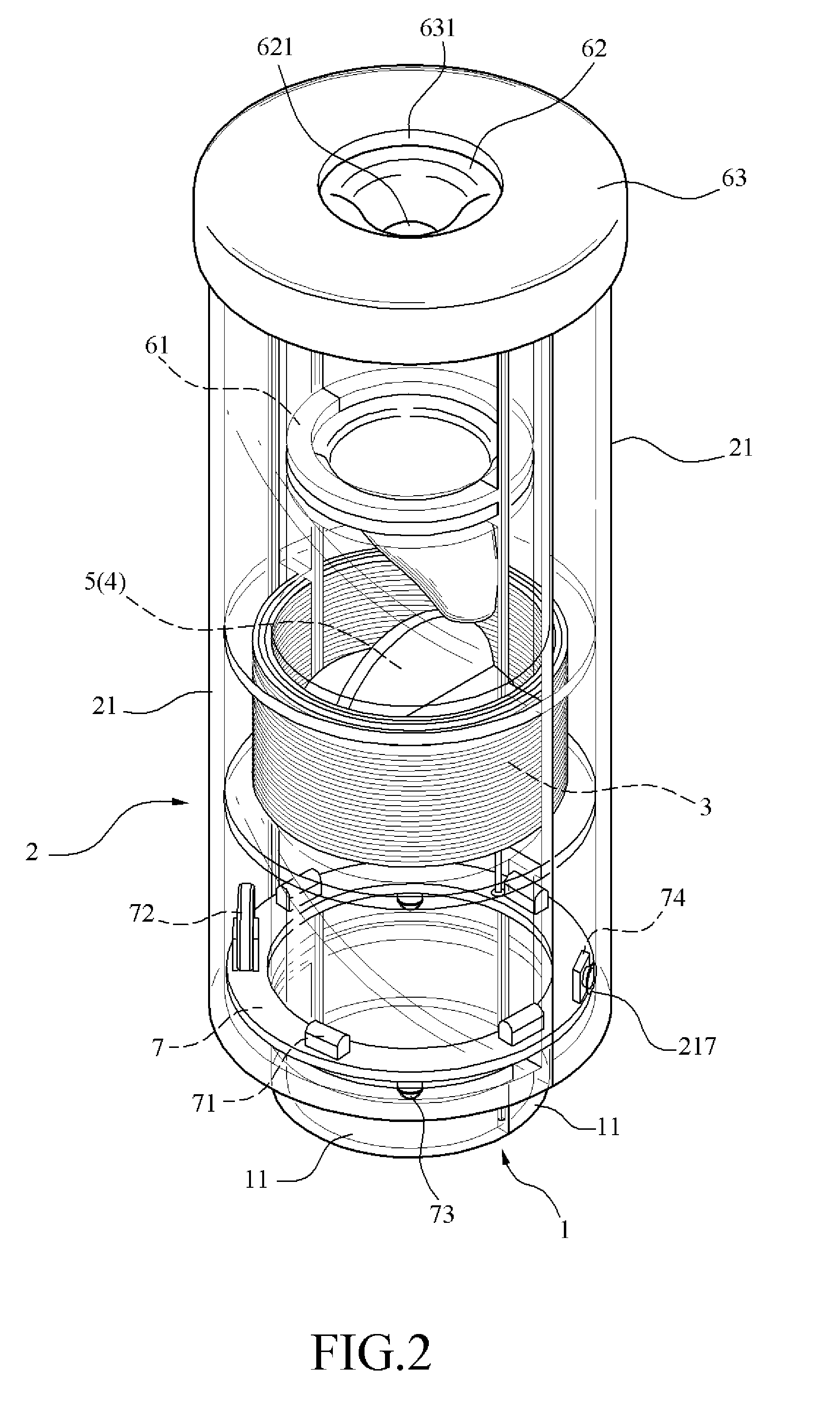 Mini-turbine driven by fluid power for electricity generation