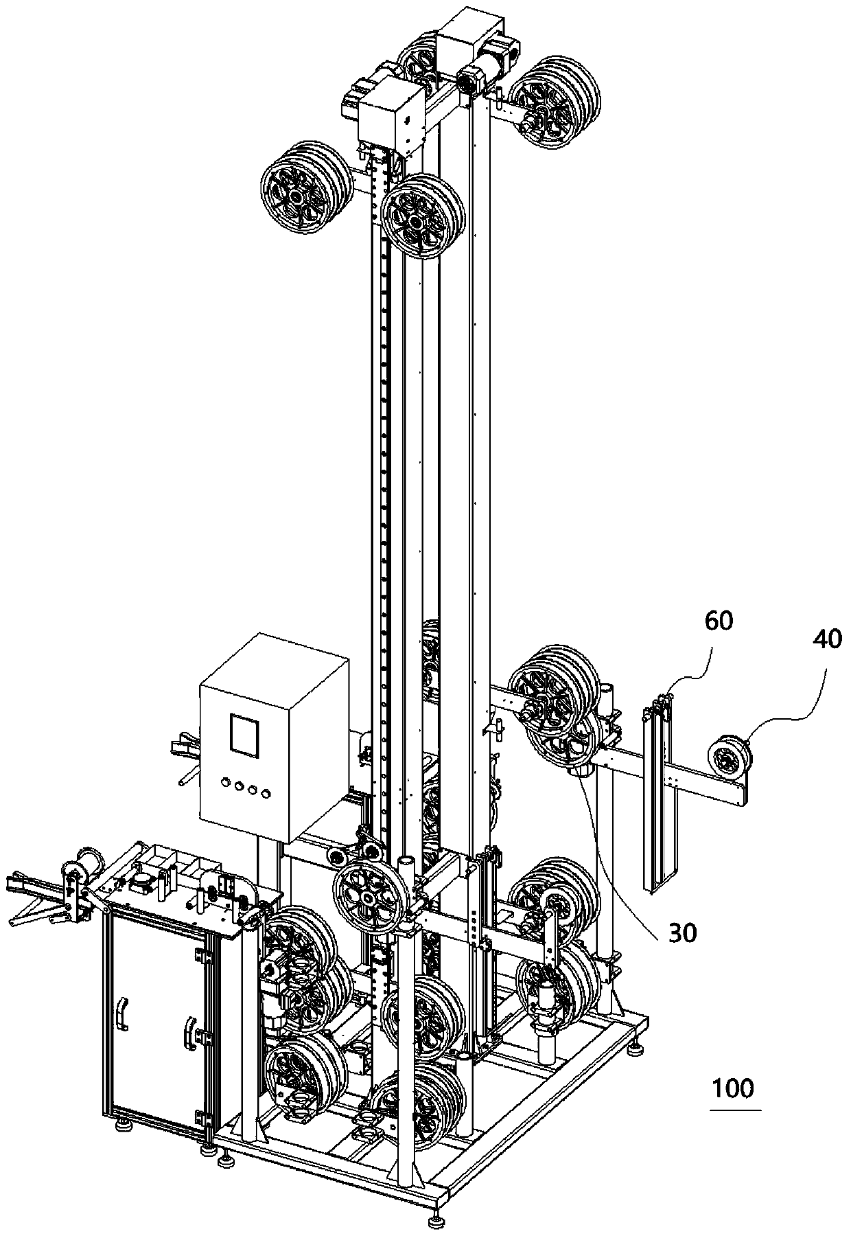 Tension-free buffer device