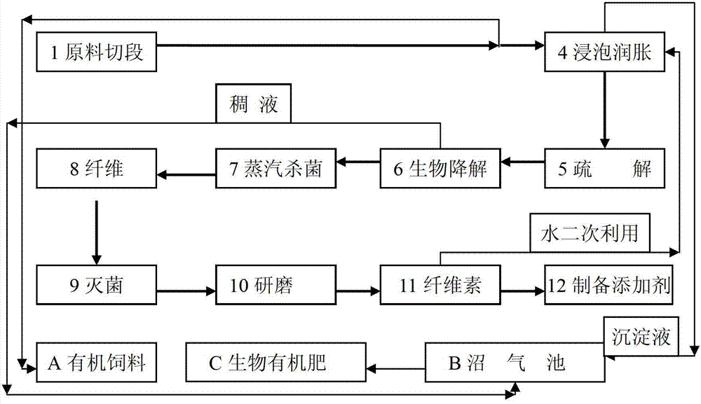 Composite flora for biological preparation of cellulose additive, and applications thereof