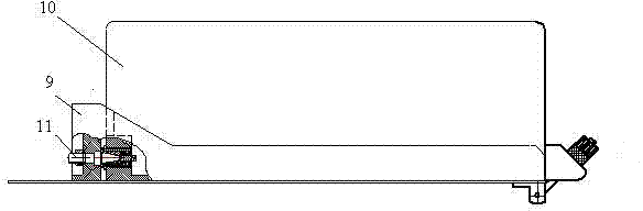 A floating positioning cone connection device