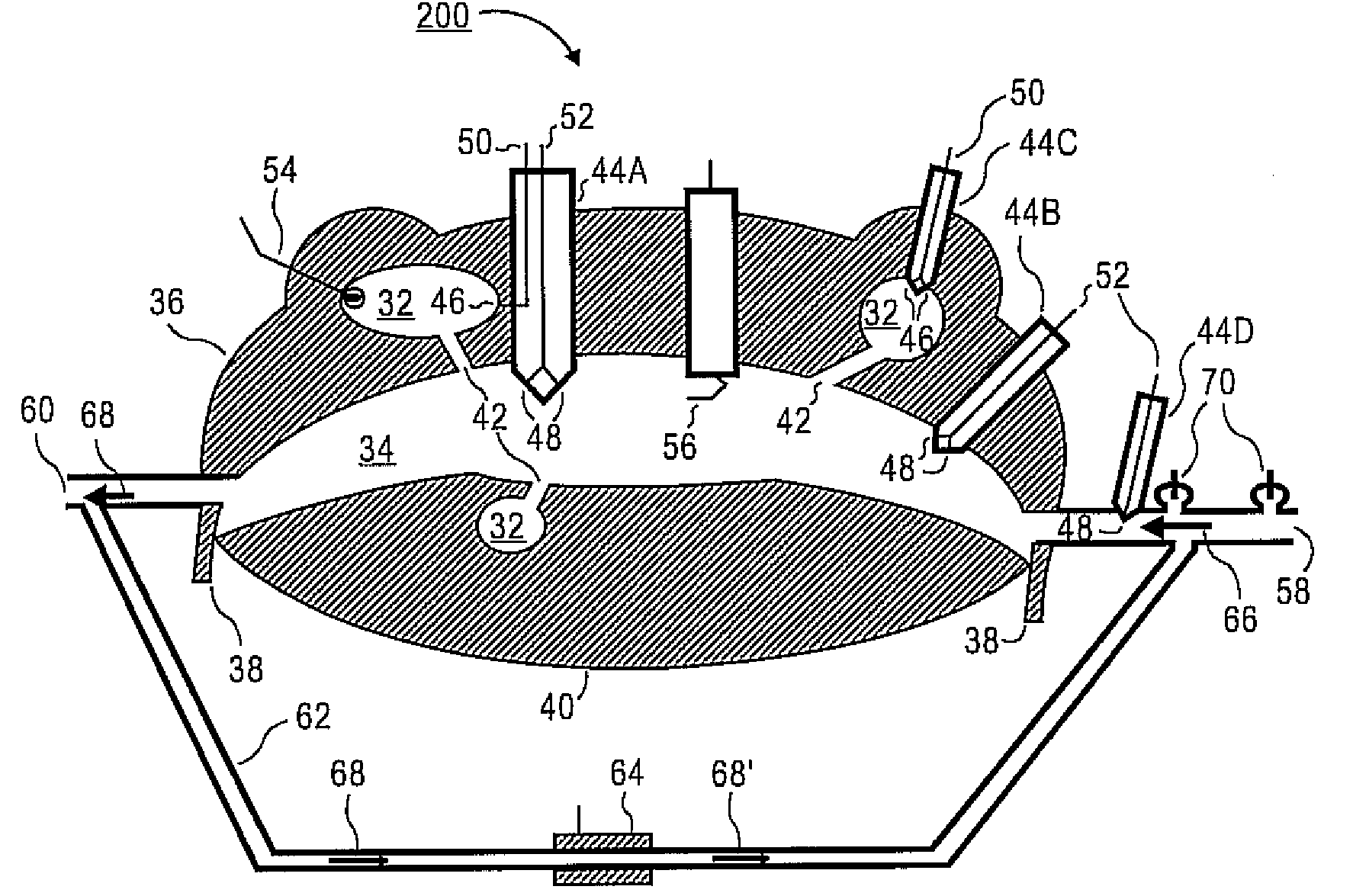 Combustion control via homogeneous combustion radical ignition (HCRI) or partial hcri in cyclic IC engines