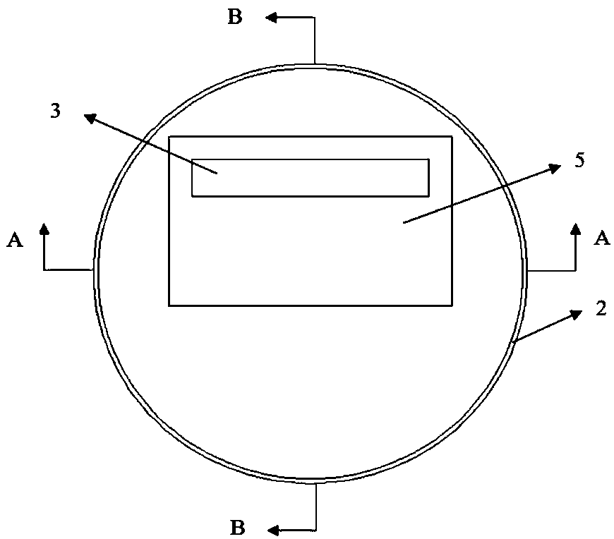 SiAlCN wireless passive temperature sensor loaded with patch antenna and preparation method