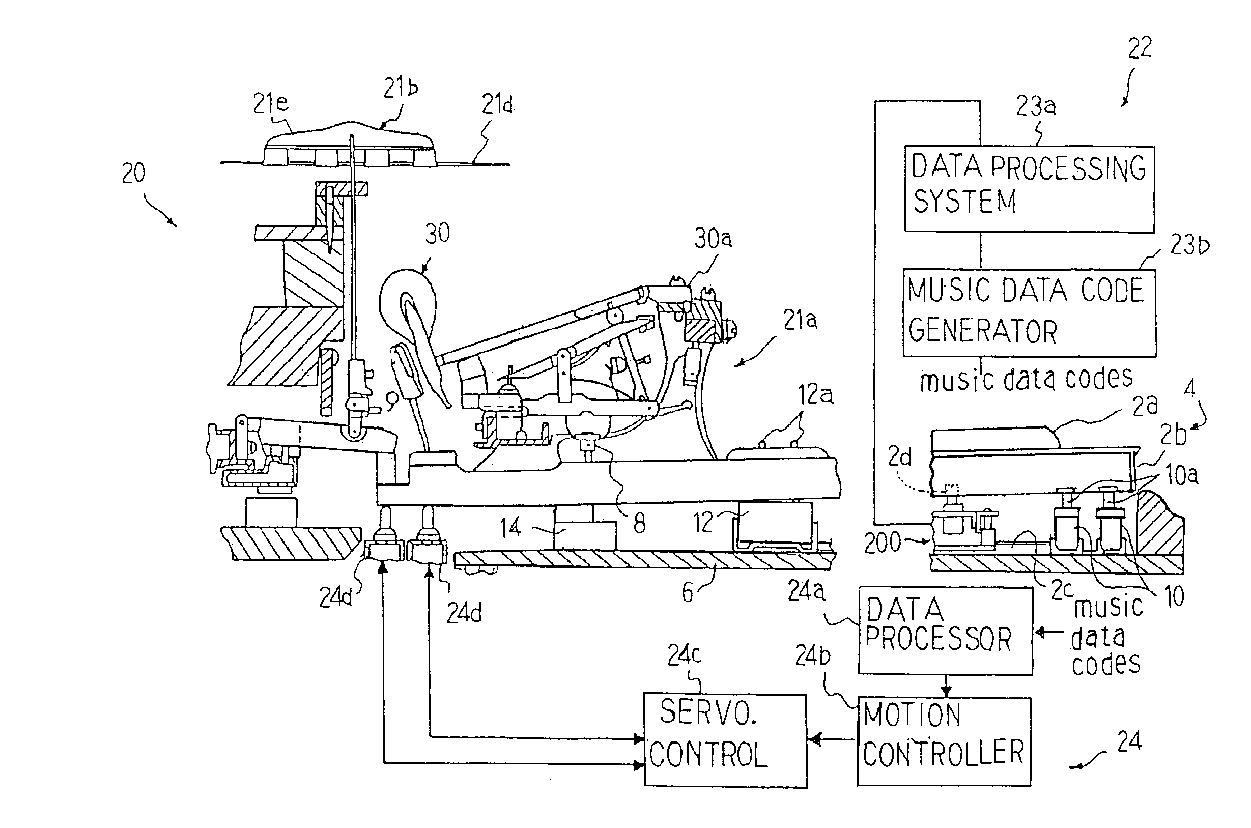 Easily installable optical position transducer and keyboard musical instrument having the same