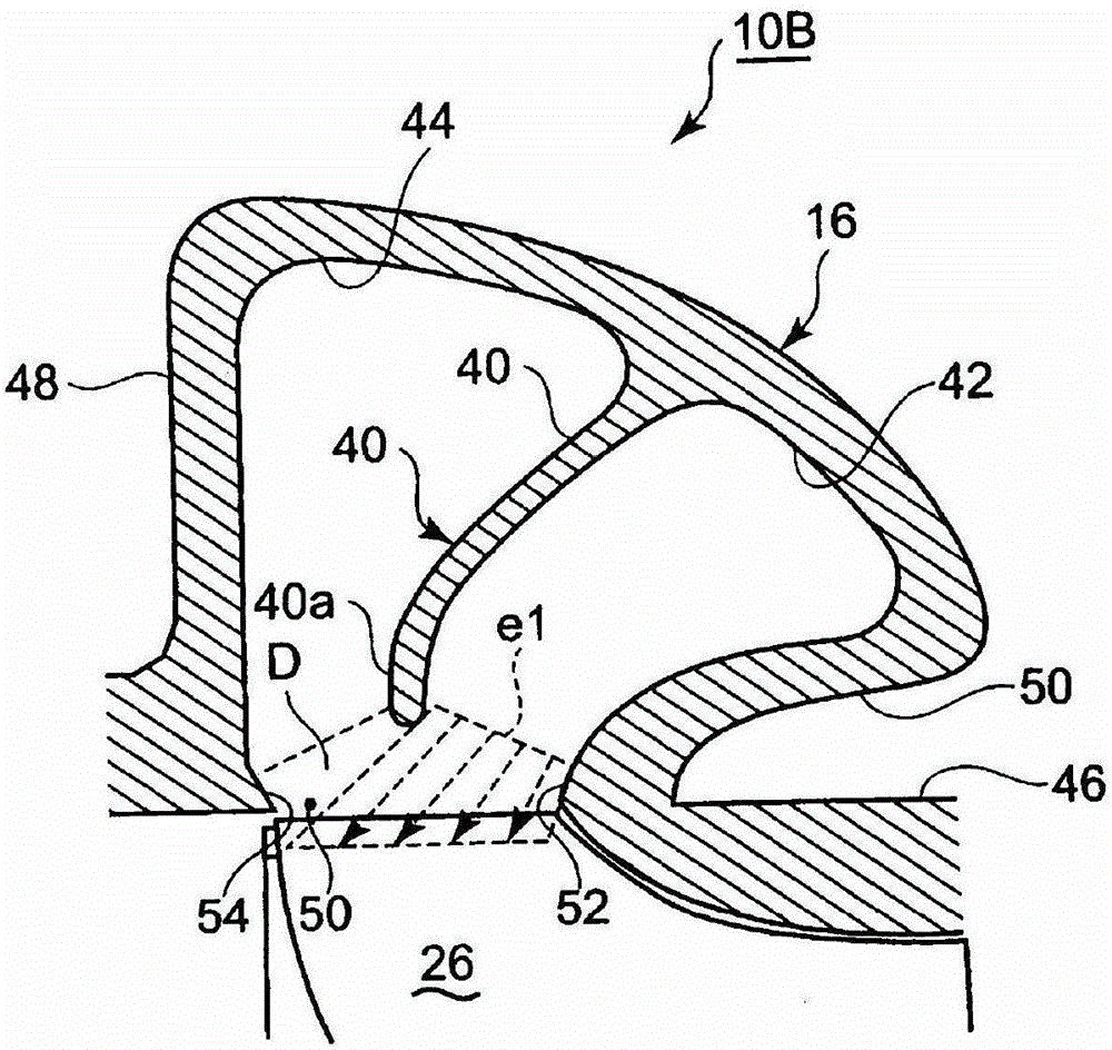 Turbine housing for twin-scroll turbocharger