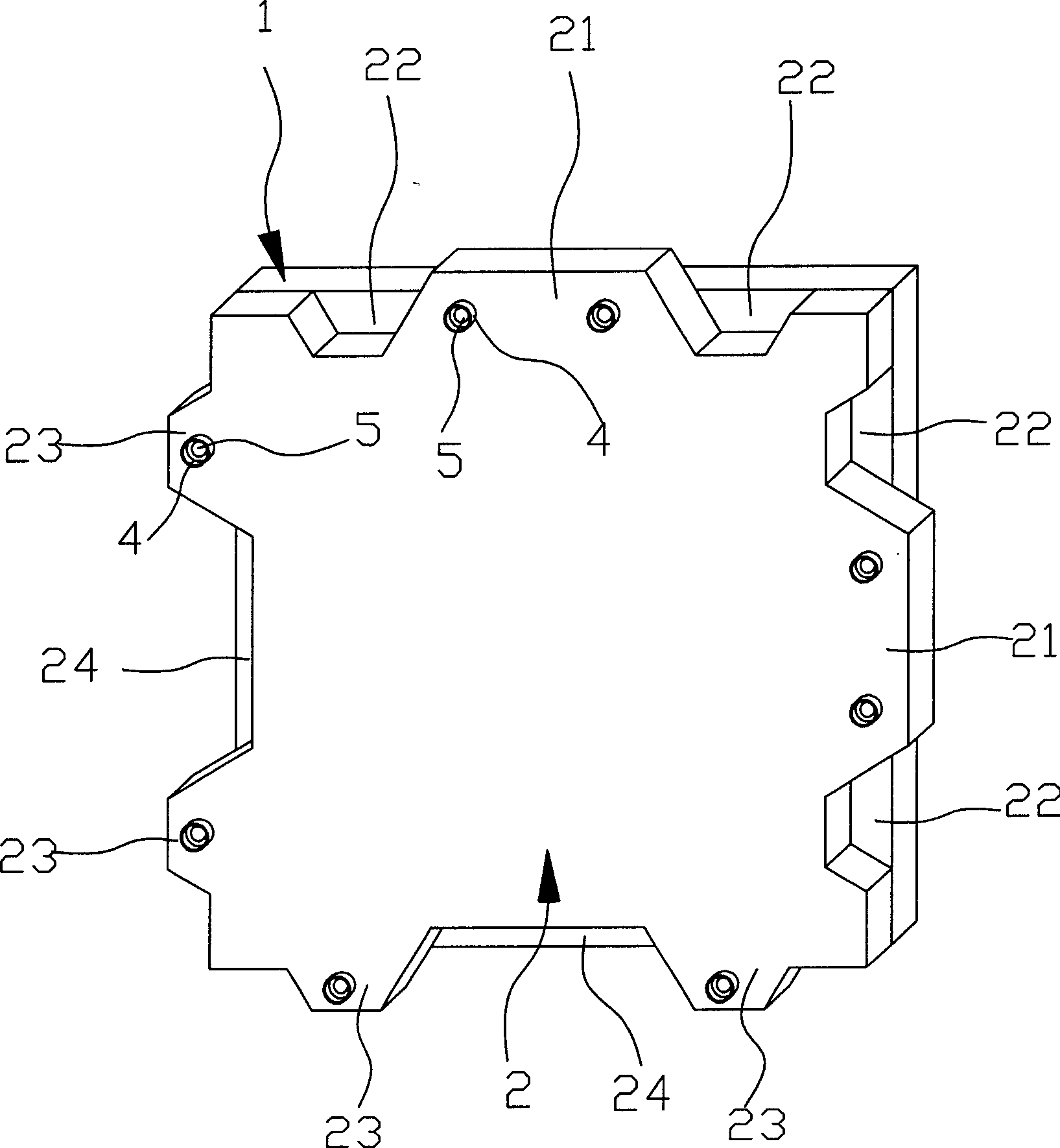 Super thin composite decorating board and its fixing method onto wall