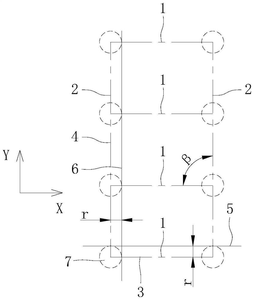 Direct-buried bolt positioning control method