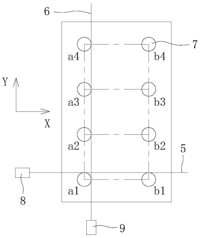 Direct-buried bolt positioning control method