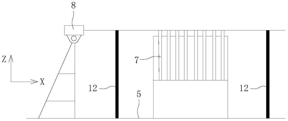 Direct-buried bolt positioning control method