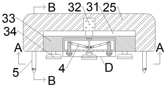 Maintenance equipment capable of maintaining tilted floor tiles of sidewalk