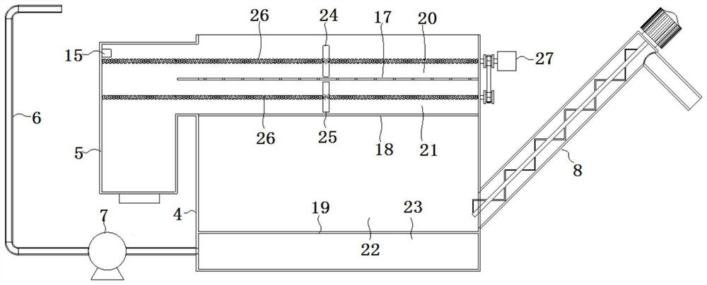 A sludge treatment system and its working method