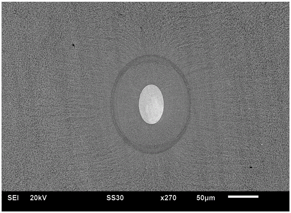 Preparation method of niti fiber reinforced intermetallic compound-based matrix composite material for vibration and noise reduction