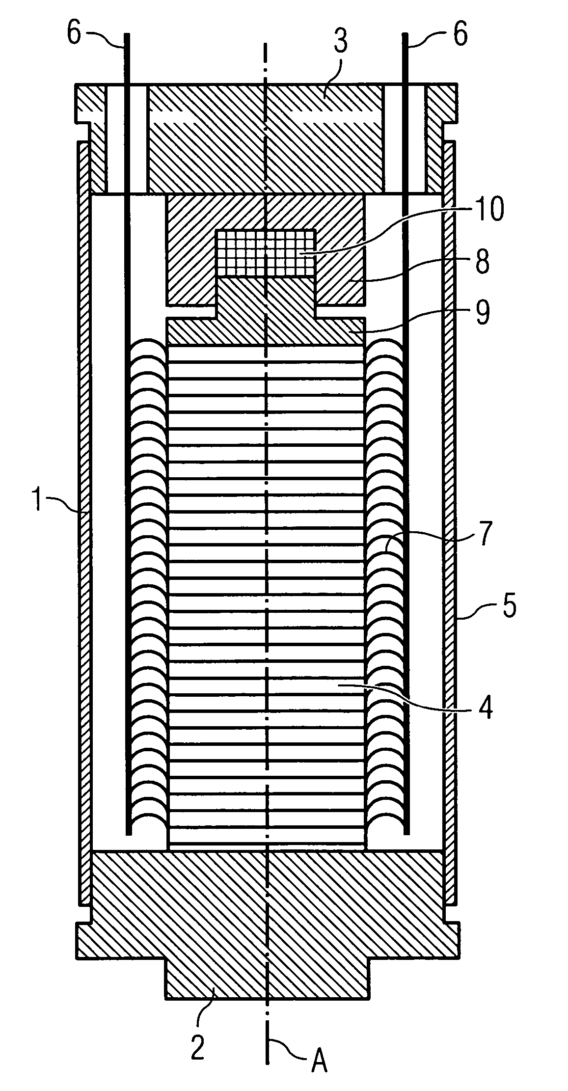 Piezoelectric actuator with compensator