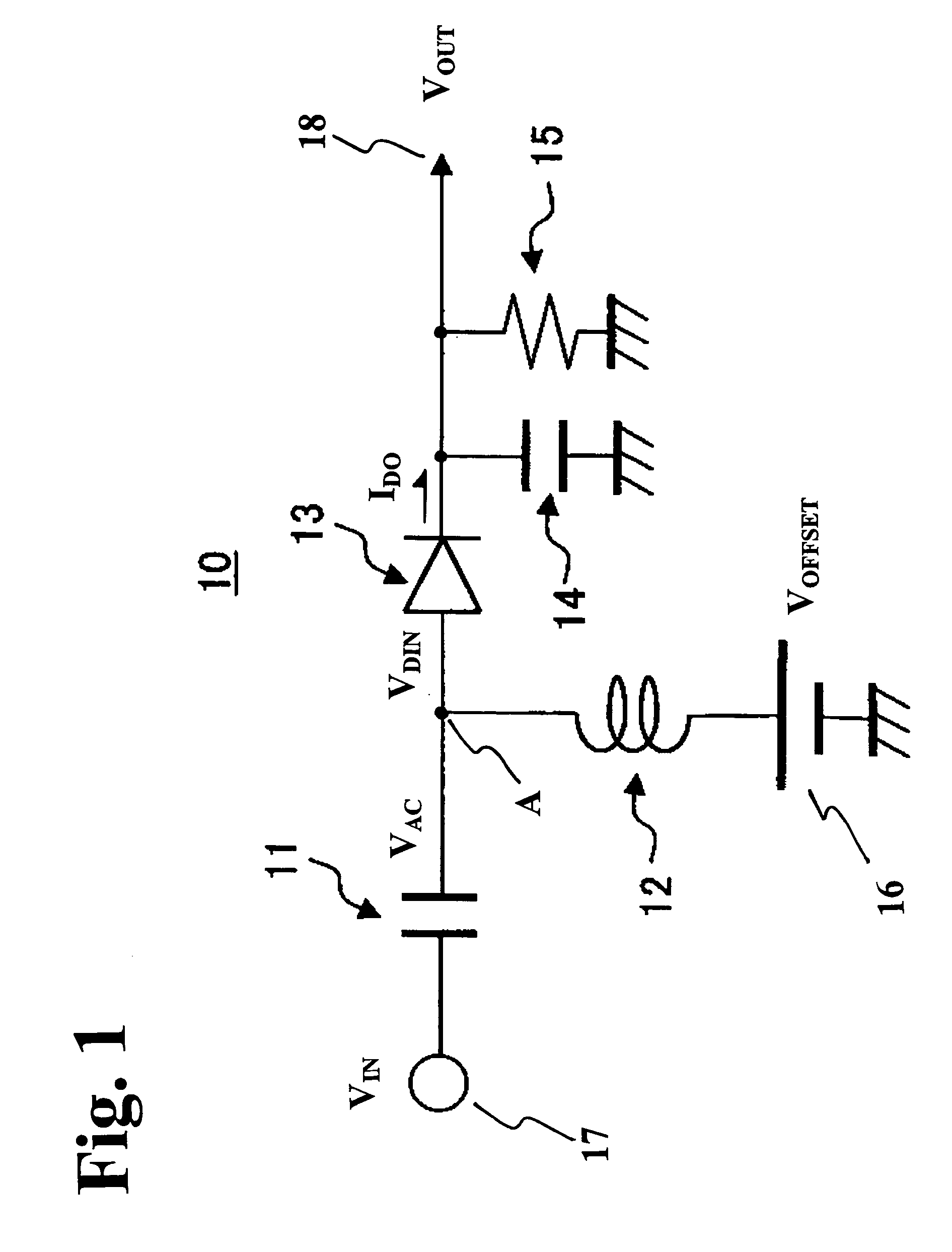 Diode detecting circuit