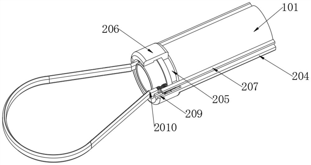 Multi-angle direction-changing suction tube type curette for otolaryngology department