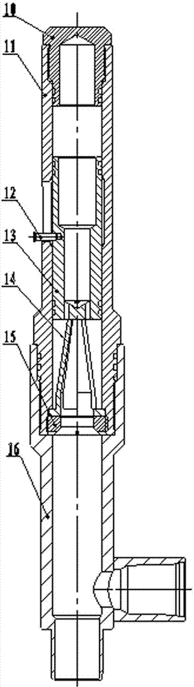 Throwing type washable downhole pressure-bearing plugging device and plugging method thereof