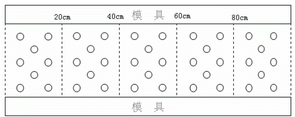 Seeding matrix and unibract fritillary bulb planting method