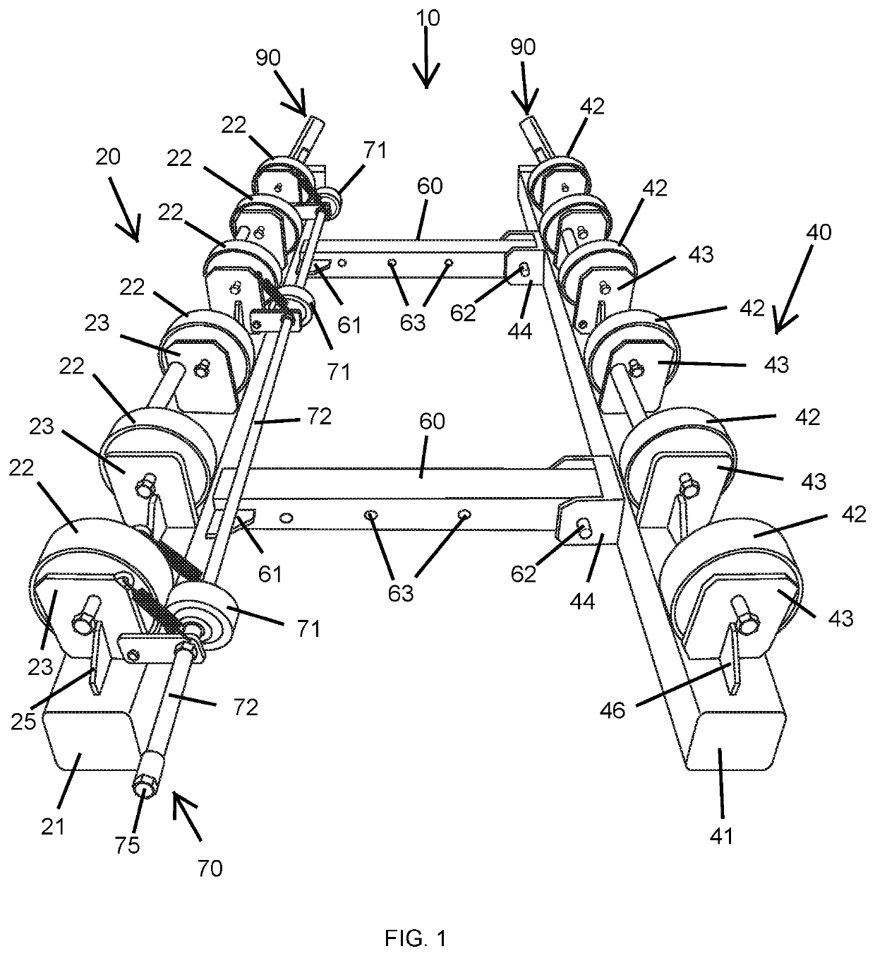 Work supporting and rotating apparatus