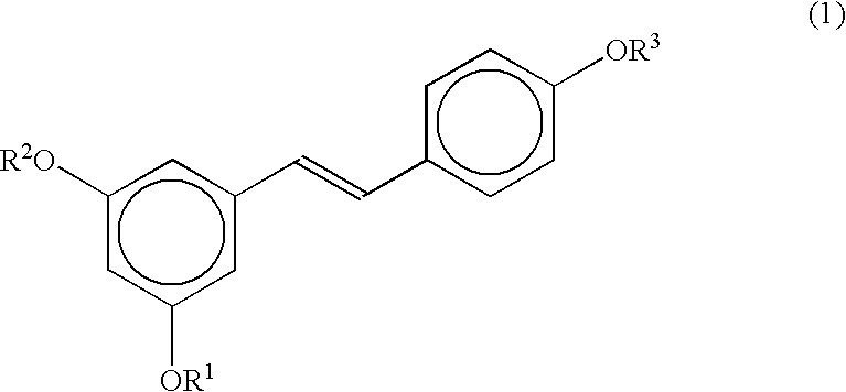 Stereoselective route to produce tris-O-substituted-(E)-1-(3,5-dihydroxyphenyl)-2-(4-hydroxyphenyl)ethene, an intermediate in the synthesis of trans-resveratrol