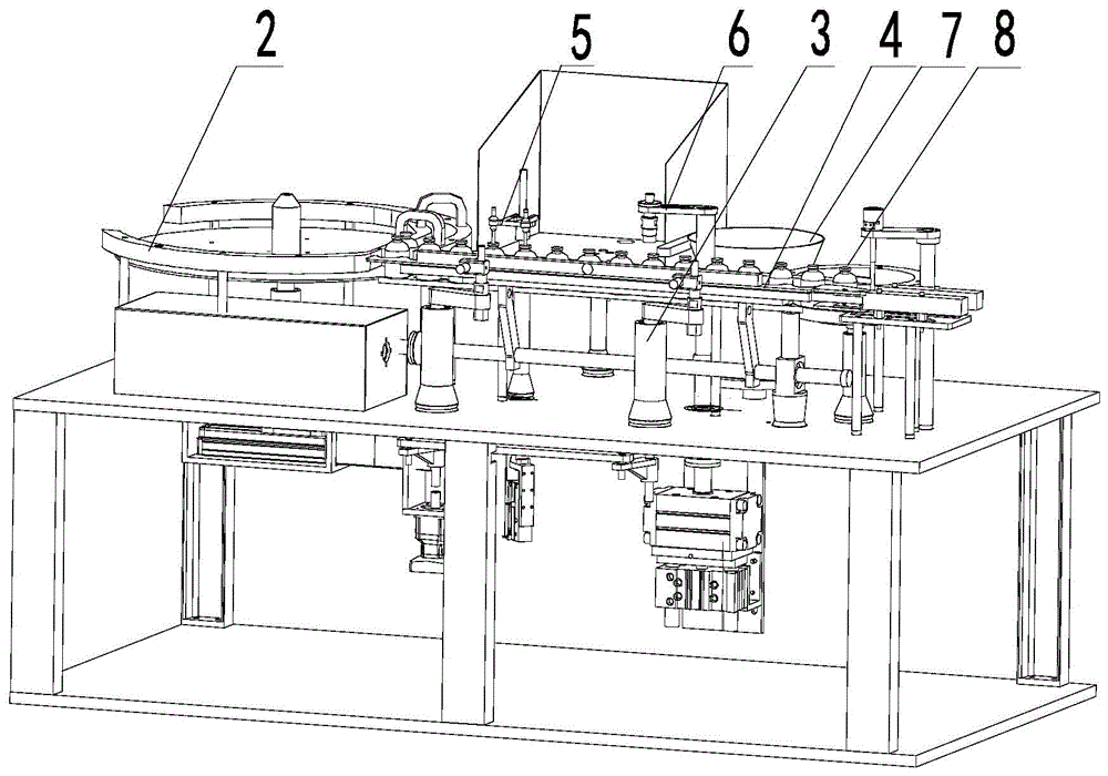 Single-head filling and capping machine