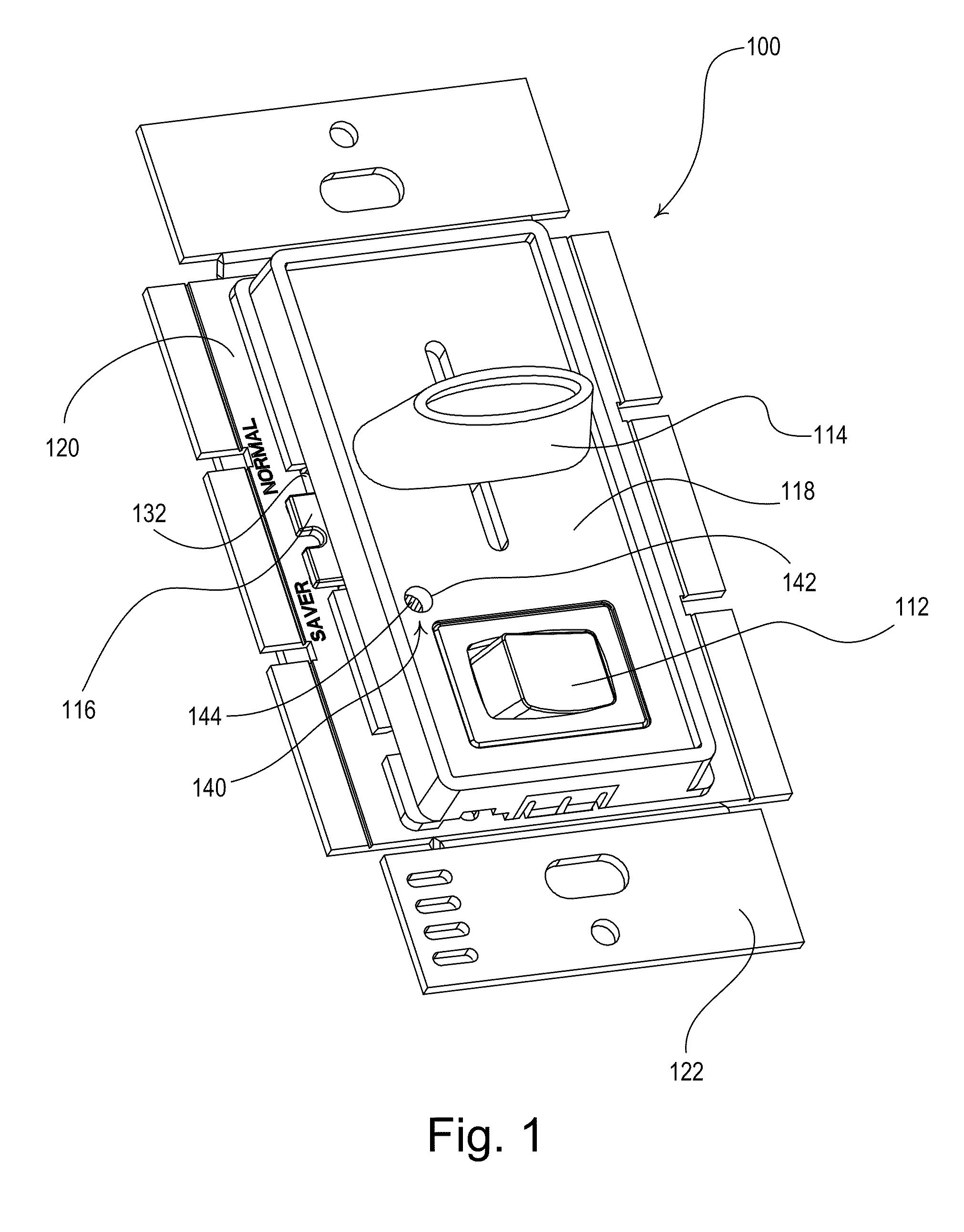 Load Control Device Having a Visual Indication of an Energy Savings Mode