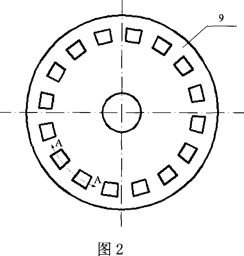 Beam splitting type laser roughing modulation device