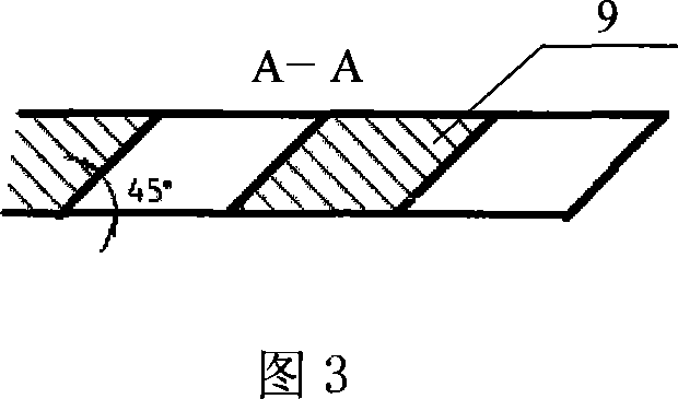 Beam splitting type laser roughing modulation device