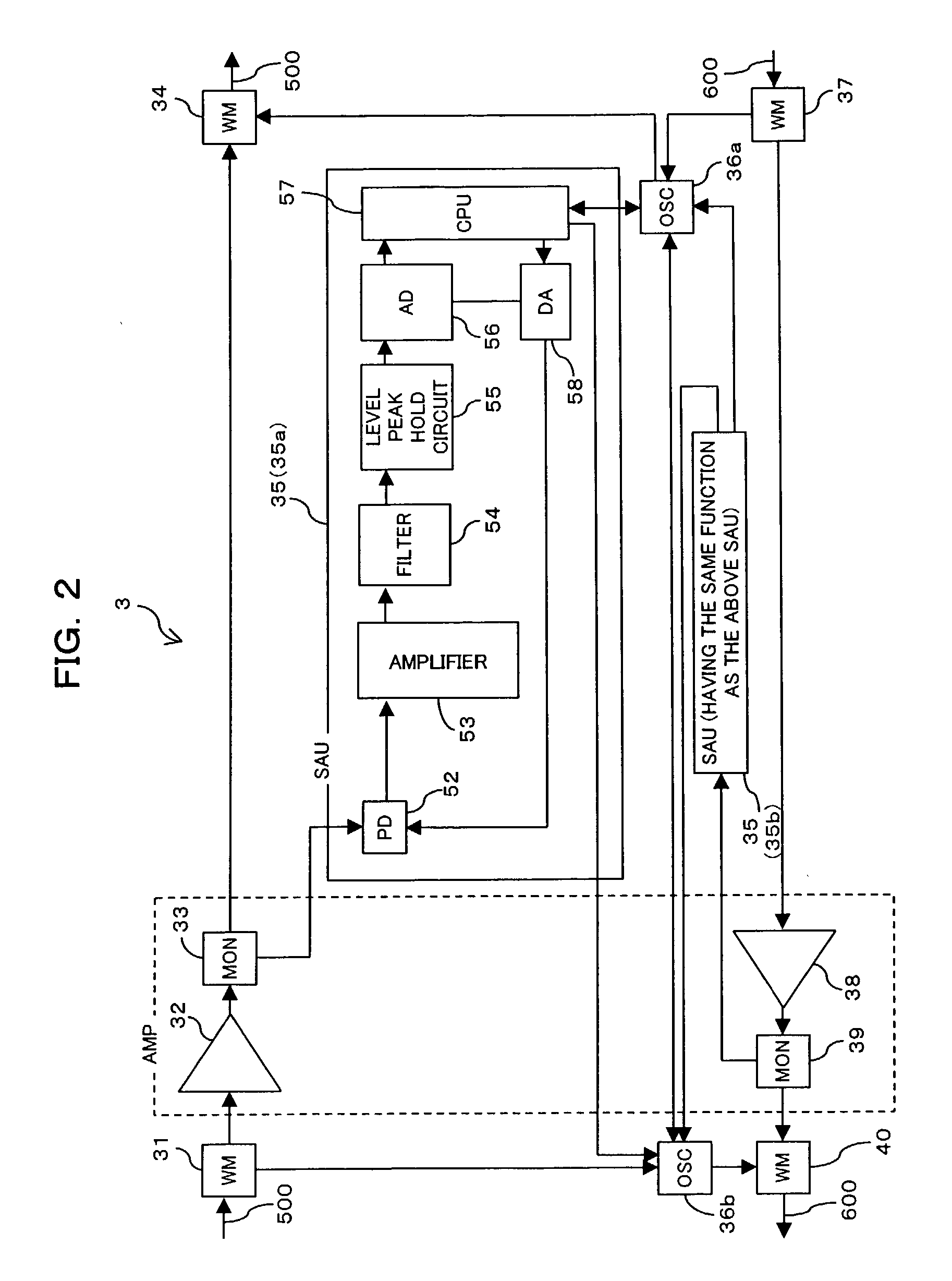 Wavelength-division multiplex communication system and apparatus