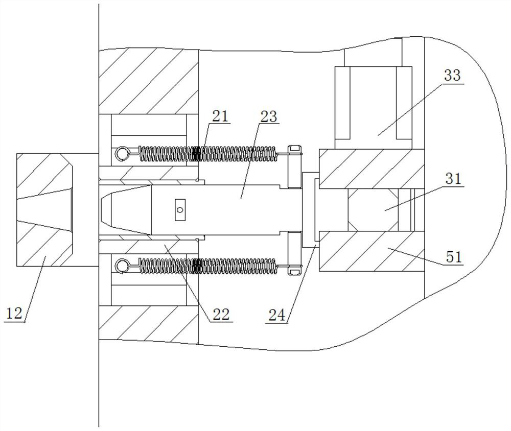 Direct-acting automatic limiting device