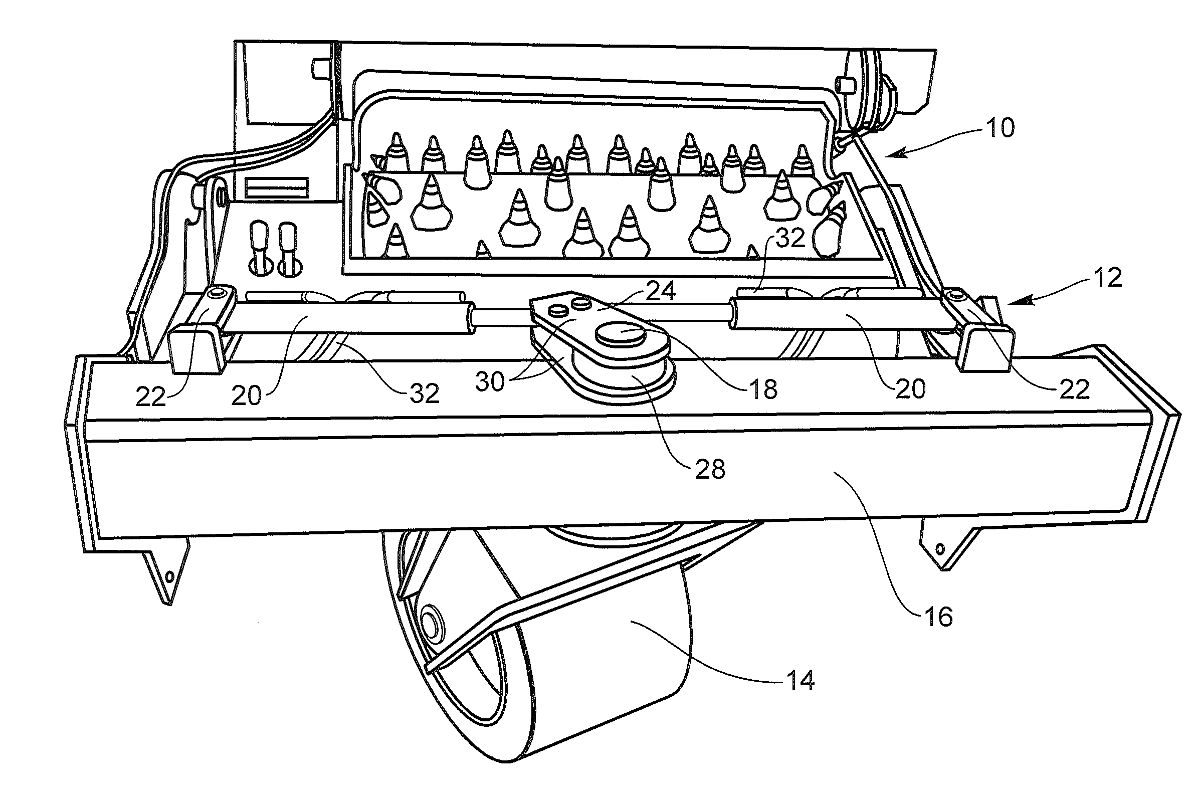 Steerable system for asphalt milling attachment