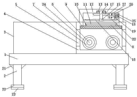 A printing press that dries ink quickly